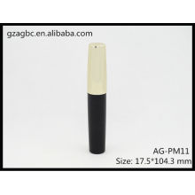 Encantador y vacío plástico redondo Mascara tubo AG-PM11, empaquetado cosmético de AGPM, colores/insignia de encargo